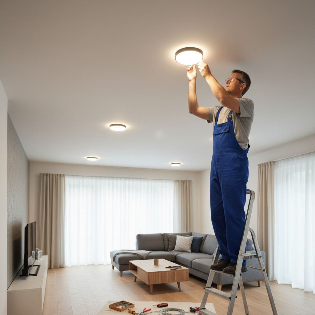 Installation Éclairage LED